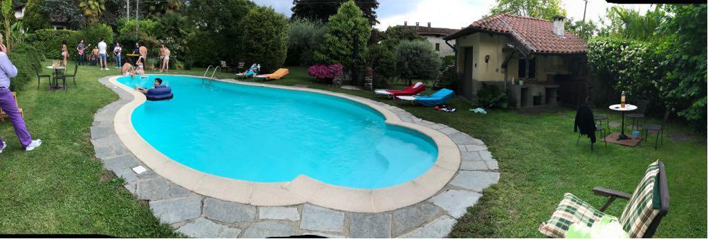 Rainbow Relais Bed & Breakfast Lesa Exterior photo